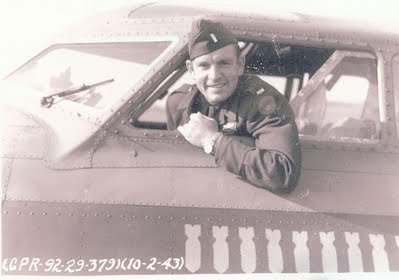 K.D. Wooldridge in his B17